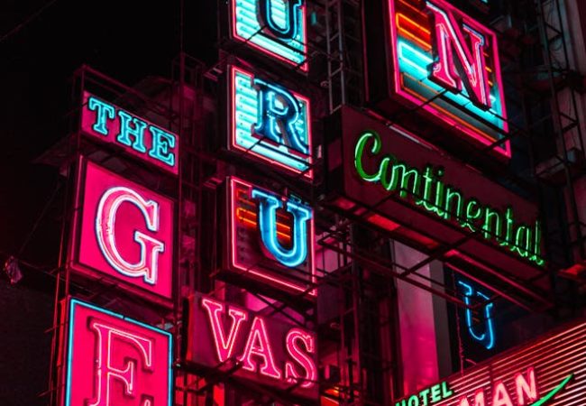 Signage Shop light board Dubai